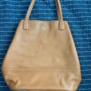 Tory Burch Brown Leather Tote